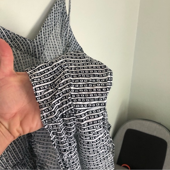 SeaFolly Romper in Black White Sz S - Picture 8 of 10